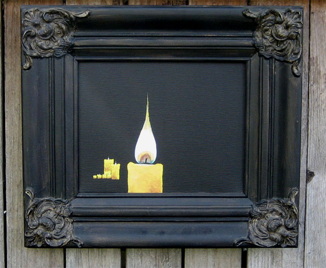 Candles Acrylic on canvas 1998